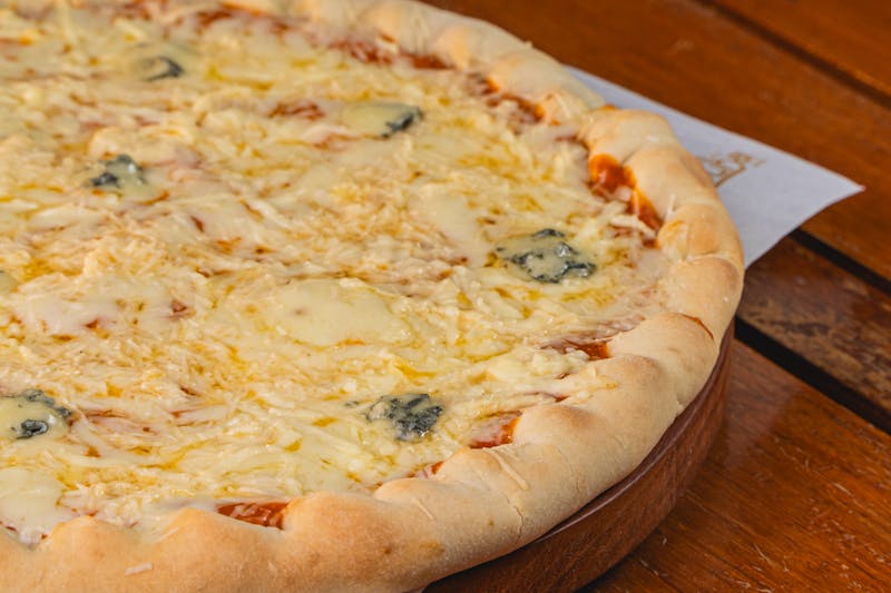 Veggie Supreme pizza loaded with colorful fresh vegetables